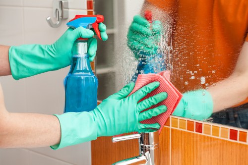 Professional carpet cleaning in a Finchley home interior