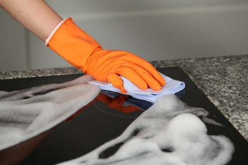 Browser settings for managing cookie permissions on a Finchley cleaning website