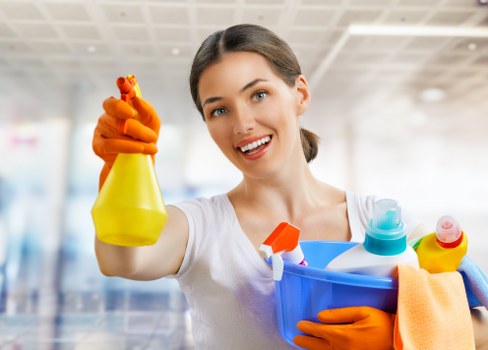 Professional cleaning company in Finchley servicing a modern home interior